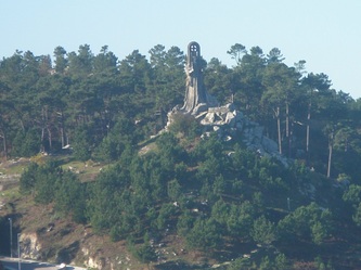 Virgen de la Roca en el Monte Sansón