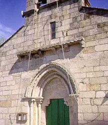 Iglesia de Santa María de Cela en Bueu