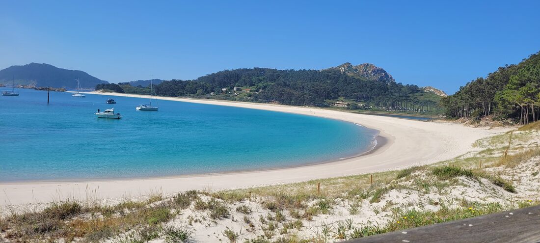 Las Islas Cies, playa de rodas, Vigo