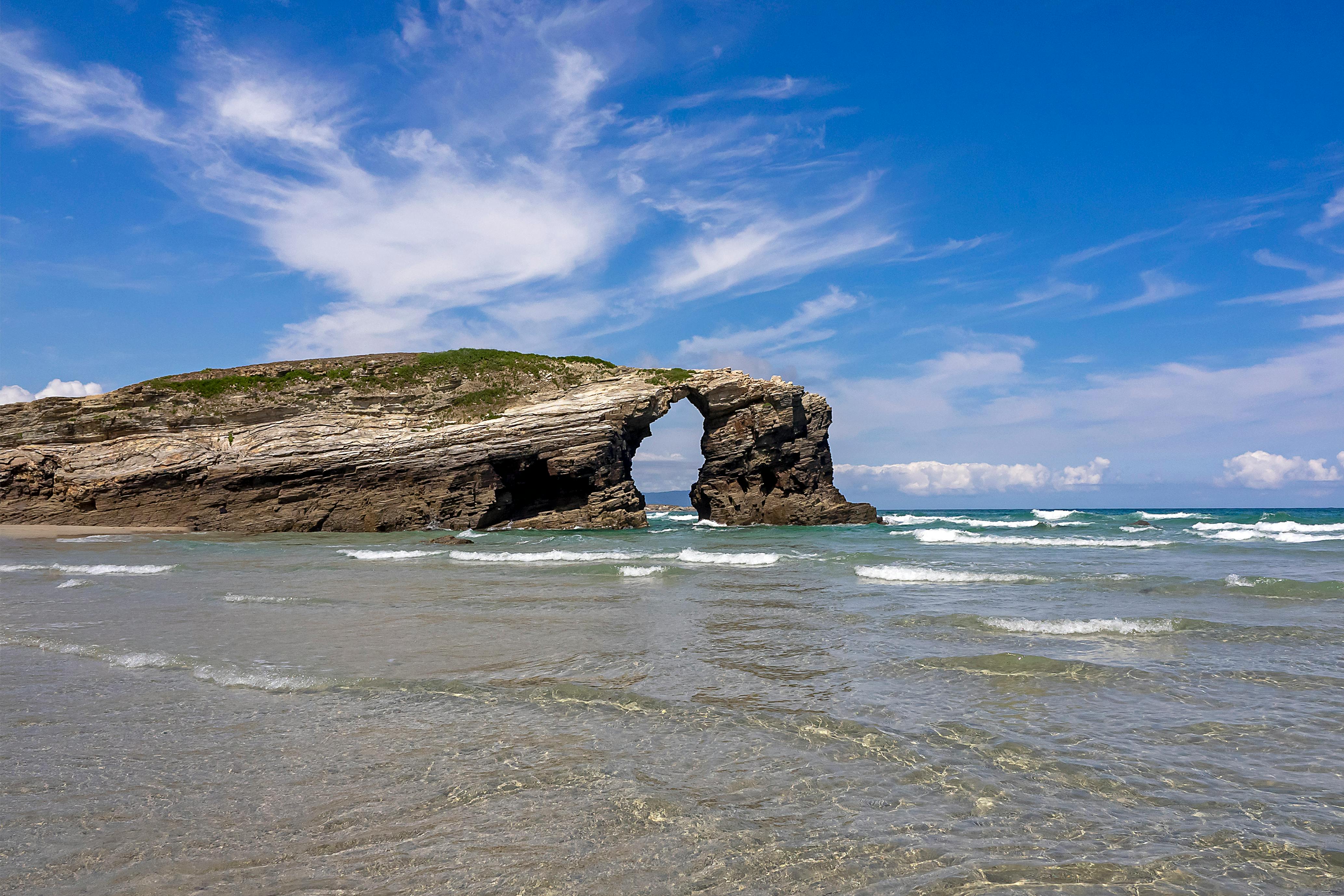 La playa de las Catedrals